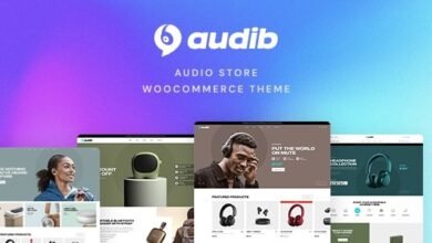 Audib Audio Store WooCommerce Theme Nulled