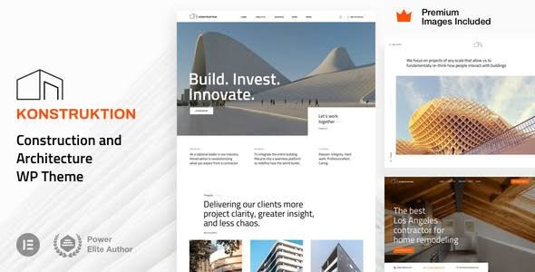 Konstruktion - Construction Architecture WordPress Theme 1 images 14
