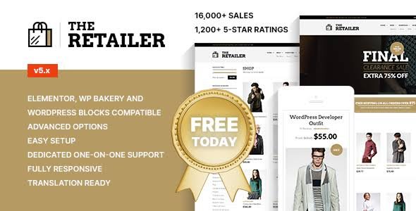 The Retailer - Premium WooCommerce Theme 1 images 7