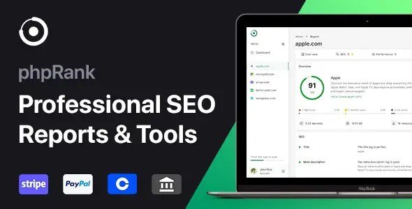 phpRank v14.0.0 SEO Reports & Tools Platform (SaaS) Download 1 product screen large.webp